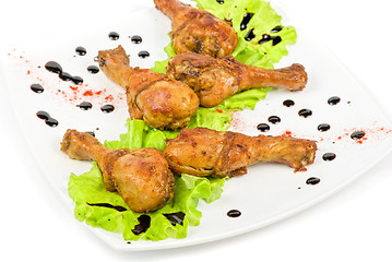 Image showing chicken drumstick