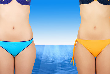 Image showing bikini girls
