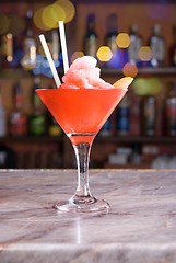 Image showing frozen cocktail