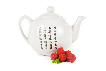 Image showing berry tea