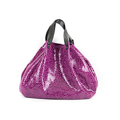 Image showing purple women bag