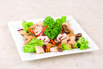 Image showing Seafood salad