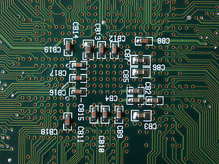 Image showing circuit board