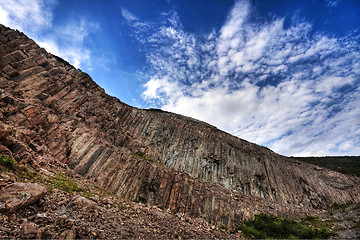 Image showing mountain and blue sky