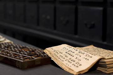 Image showing chinese antique medicine shop