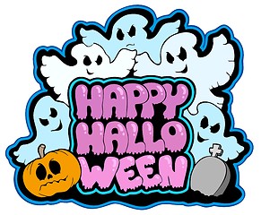 Image showing Happy Halloween theme 3