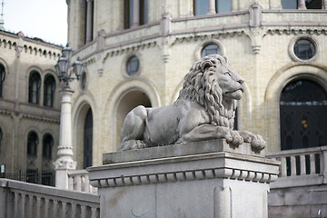 Image showing Parliament of Norway Stortinget