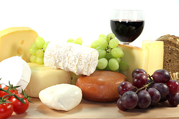 Image showing Cheese Assortment