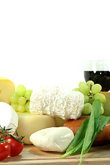 Image showing Cheese Assortment