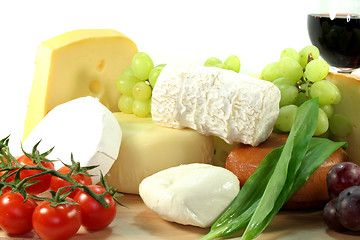 Image showing Cheese Assortment