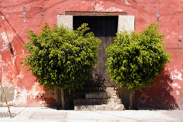 Image showing Street in Oaxaca Mexico