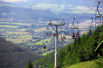 Image showing Village Pustevny, Czech republic