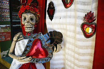 Image showing Souvenirs in Oaxaca Mexico