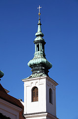 Image showing Tower of bohemian church