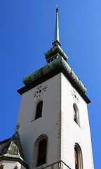 Image showing Jacob church tower in Brno, Czech Republic
