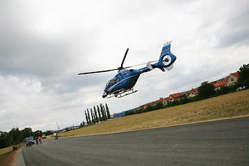 Image showing Police helicopter