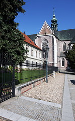 Image showing Building of Monastery at Mendel square in Brno, Czech Republic