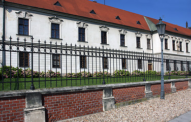 Image showing Building of Monastery at Mendel square in Brno, Czech Republic