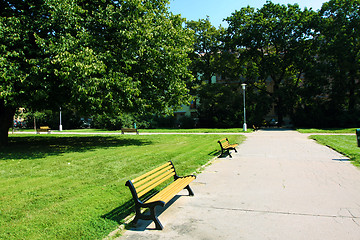 Image showing City park