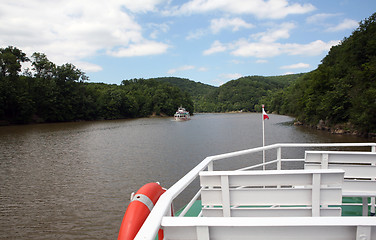 Image showing Landscape with river