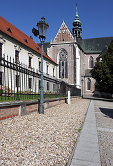 Image showing Building of Monastery at Mendel square in Brno, Czech Republic