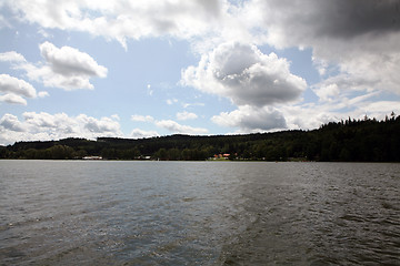 Image showing Pond in Jedovnice,  South Moravia, Czech Republic