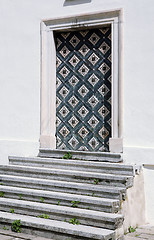 Image showing Door of church