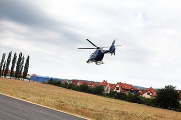 Image showing Police helicopter