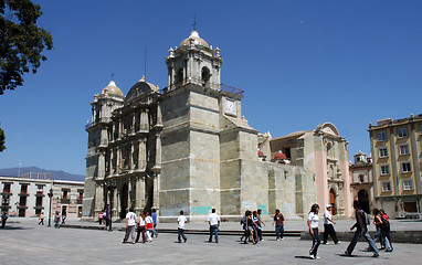 Image showing Church in Oaxaca, Mexico