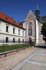 Image showing Building of Monastery at Mendel square in Brno, Czech Republic