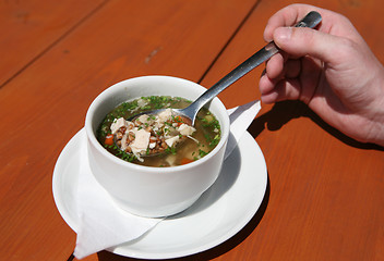 Image showing Traditional Walachian soup