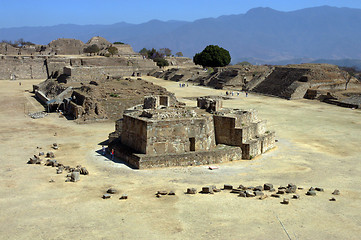 Image showing Ruins, Monte Alban, Mexico