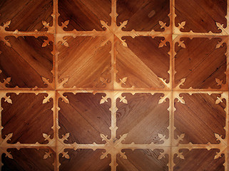 Image showing Parquet floor