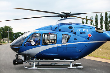 Image showing Police helicopter