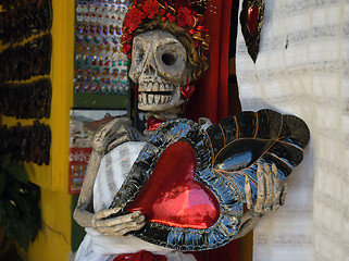 Image showing Souvenirs in Oaxaca Mexico