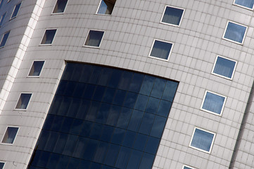 Image showing Detail of four stars hotel facade