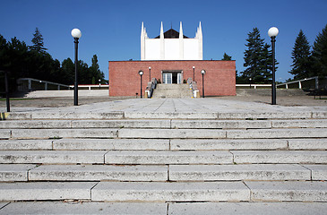 Image showing Building of crematorium