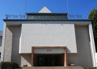 Image showing Front view on Brno House of Arts