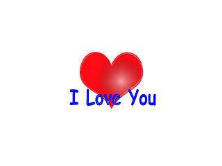 Image showing I Love you