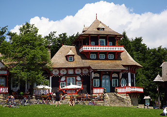 Image showing Village Pustevny, Czech republic