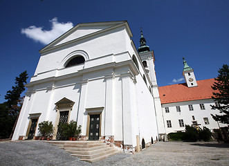 Image showing Church of Virgin Mary birth in Vranov near Brno