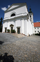 Image showing Church of Virgin Mary birth in Vranov near Brno