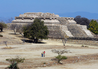 Image showing Ruins, Monte Alban, Mexico