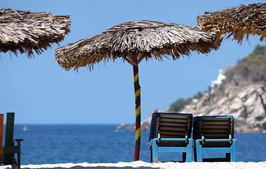 Image showing Beach in Puerto Escondido, Mexico