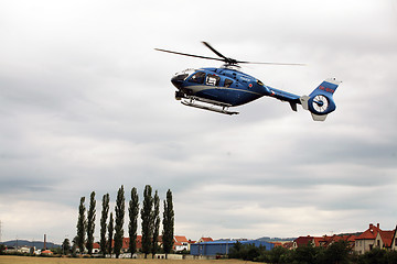 Image showing Police helicopter