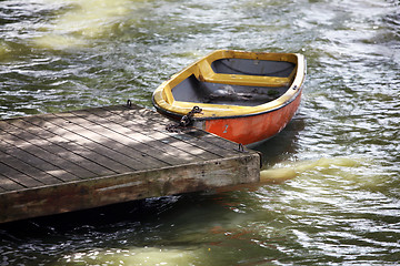 Image showing Pond in Jedovnice,  South Moravia, Czech Republic