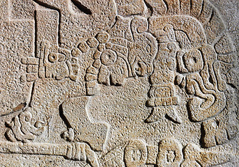 Image showing Ruins, Monte Alban, Mexico