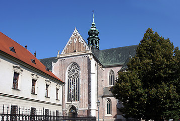 Image showing Building of Monastery at Mendel square in Brno, Czech Republic