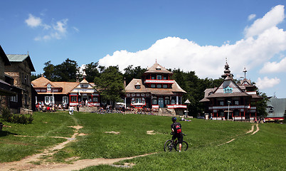 Image showing Village Pustevny, Czech republic