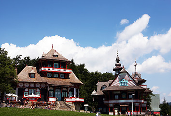 Image showing Village Pustevny, Czech republic